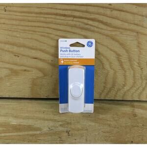 Ge Wireless Doorbell Push Button Compatible GE Battery Plug In Door Chimes New